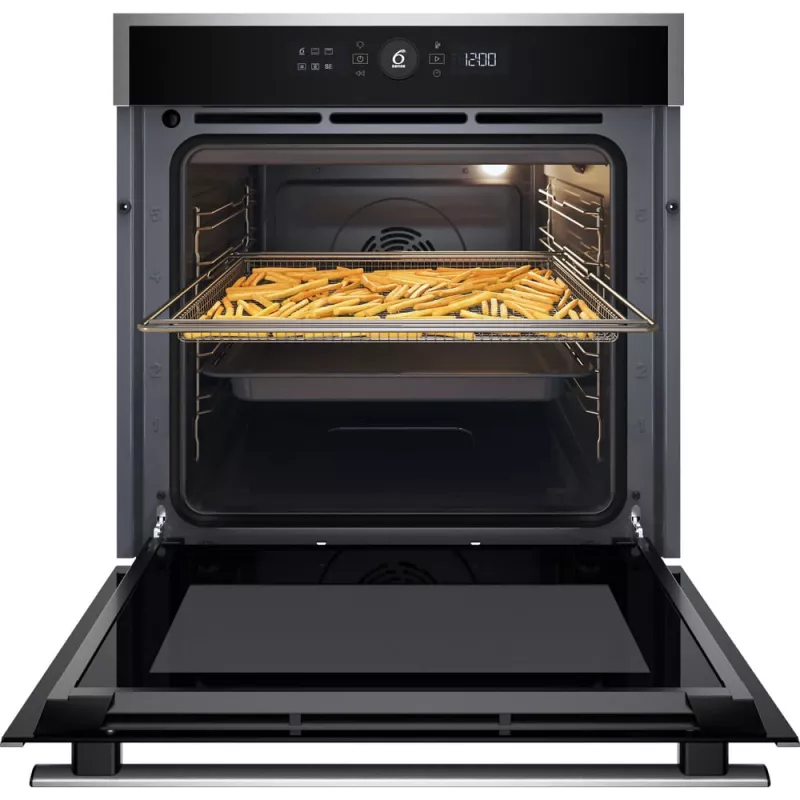 Whirlpool WOI4S8CM1SXA 73 L zwart, roestvrijstaal