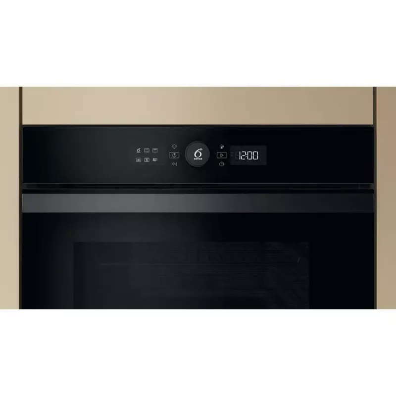 Inbouwoven Whirlpool WOI4S8PM0SBA 73 L zwart elektrisch touchbediening