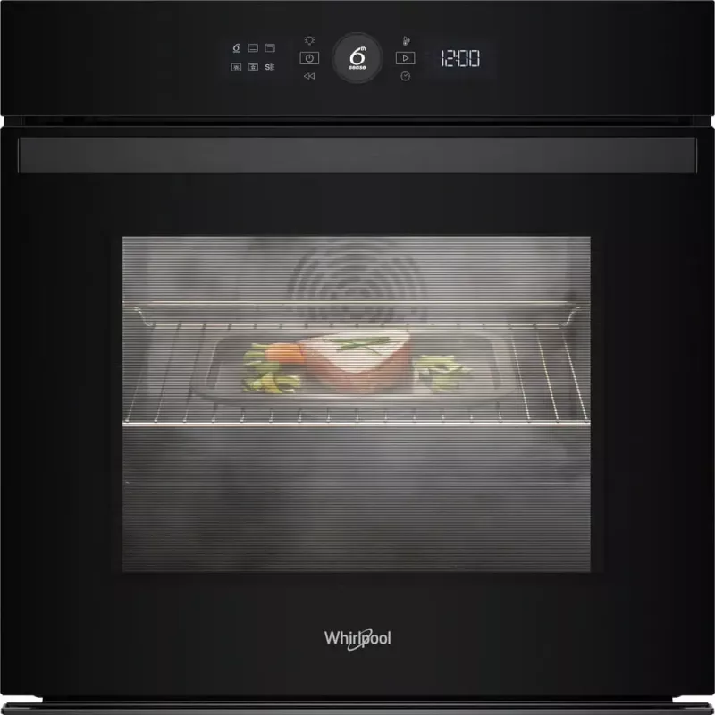 Inbouwoven Whirlpool WOI4S8PM0SBA 73 L zwart elektrisch touchbediening