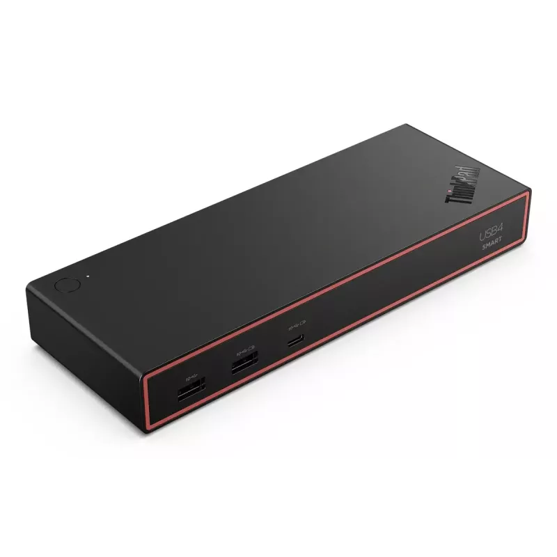 Dockingstation Lenovo ThinkPad USB4 Smart Dock 5500 – USB4-host, 4x USB-A Gen2, HDMI, Gigabit Ethernet, 135W-voeding, Eclipse zwart