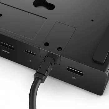 Lenovo ThinkPad Thunderbolt 4 Smart Dock Gen2 7500 bedraad zwart 100W Power Delivery 2500Mbit/s