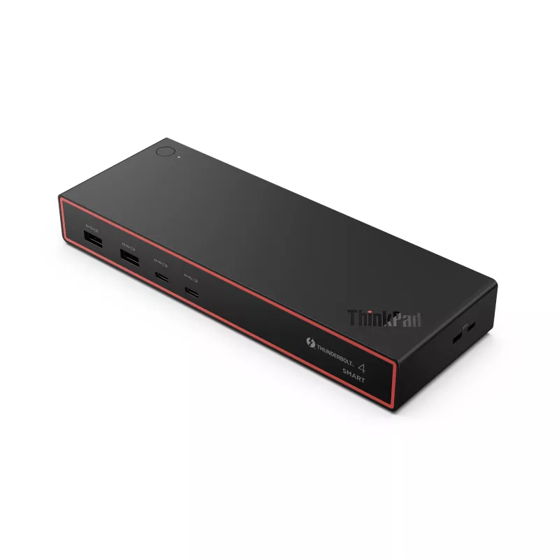 Lenovo ThinkPad Thunderbolt 4 Smart Dock Gen2 7500 bedraad zwart 100W Power Delivery 2500Mbit/s