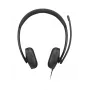 Lenovo VoIP-headset 5000 bedrade hoofdband kantoor/callcenter USB Type-C zwart
