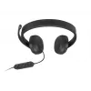 Lenovo VoIP-headset 5000 bedrade hoofdband kantoor/callcenter USB Type-C zwart