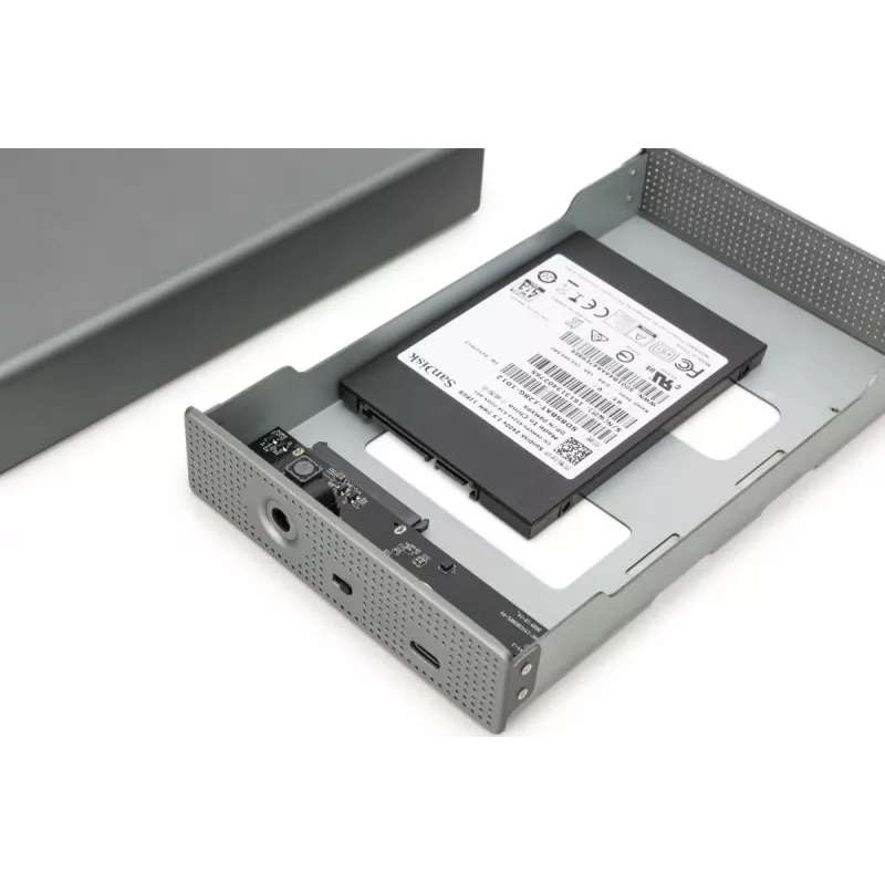 HDD-behuizing Digitus DA-71106-1 USB 3.0 3,5 inch SATA 16TB aluminium
