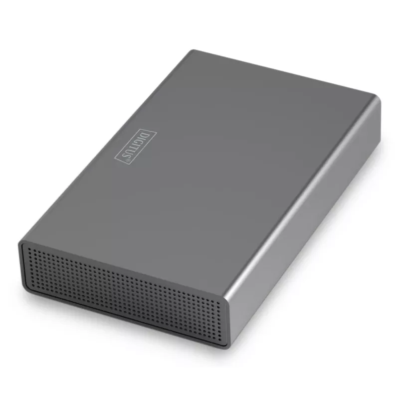 HDD-behuizing Digitus DA-71106-1 USB 3.0 3,5 inch SATA 16TB aluminium