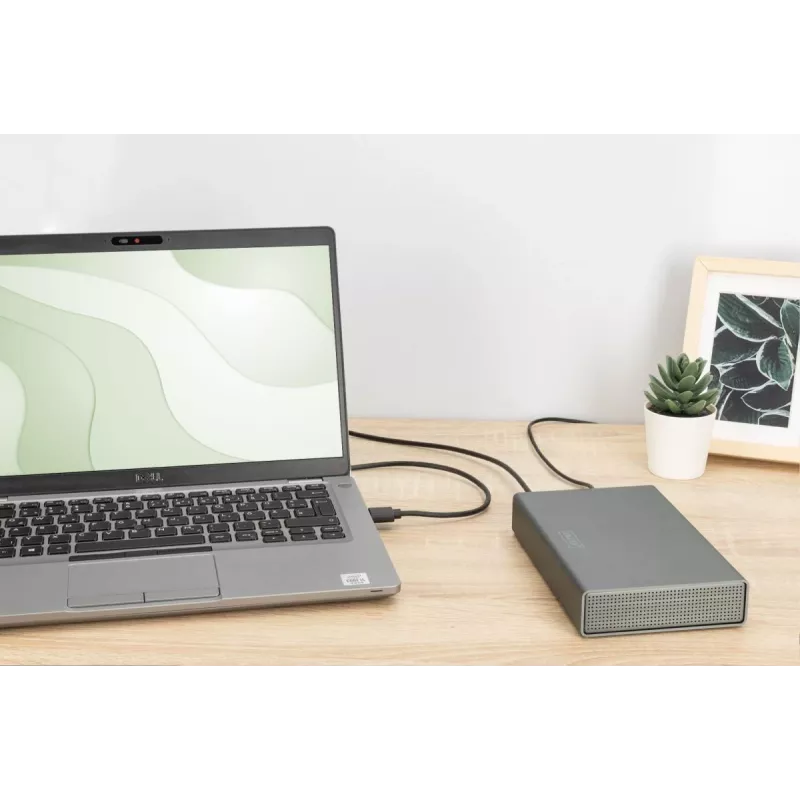 HDD-behuizing Digitus DA-71106-1 USB 3.0 3,5 inch SATA 16TB aluminium