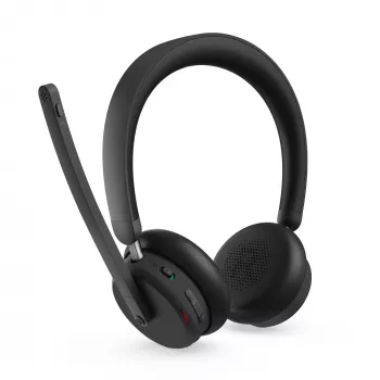 Lenovo ANC Headset 6550 draadloos hoofdband kantoor/callcenter USB Type-C Bluetooth zwart