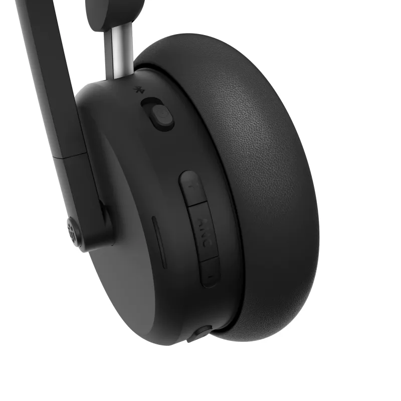 Lenovo ANC Headset 6550 draadloos hoofdband kantoor/callcenter USB Type-C Bluetooth zwart