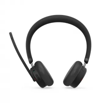 Lenovo 6550 Headset draadloos hoofdband kantoor/callcenter USB Type-C Bluetooth zwart