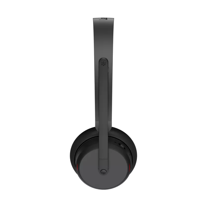 Lenovo 6550 Headset draadloos hoofdband kantoor/callcenter USB Type-C Bluetooth zwart