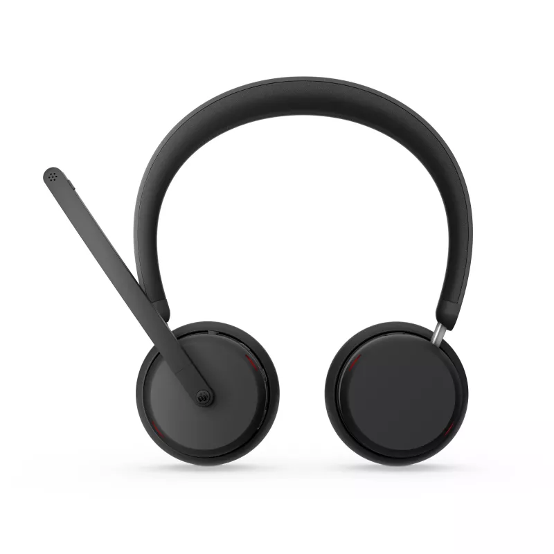 Lenovo 6550 Headset draadloos hoofdband kantoor/callcenter USB Type-C Bluetooth zwart