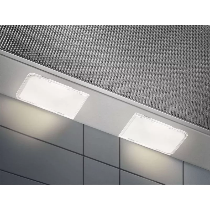 Inbouwafzuigkap Electrolux LFP326S, 598 mm, aluminium vetfilter, 410 m³/h
