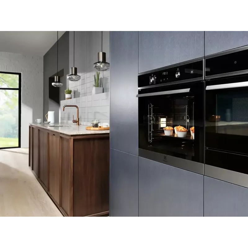 Inbouwoven Electrolux EOD6F77WZ SteamBake 600, 72 L, katalytische reiniging, A+