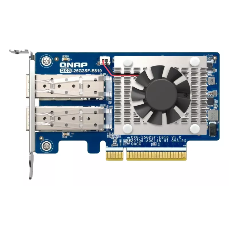 QNAP QXG-25G2SF-E810 netwerkkaart intern glasvezel 25000 Mbit/s