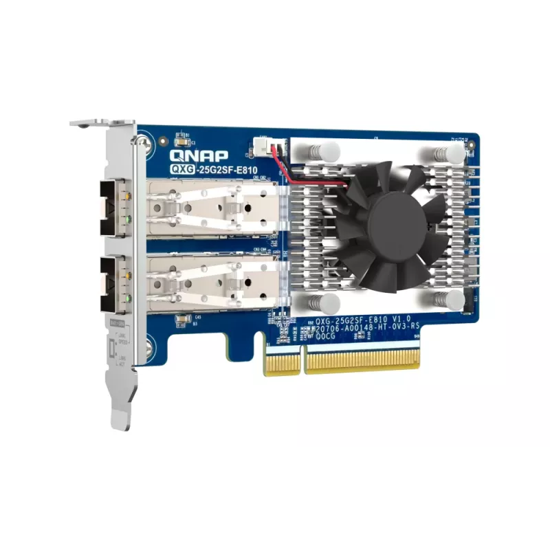 QNAP QXG-25G2SF-E810 netwerkkaart intern glasvezel 25000 Mbit/s