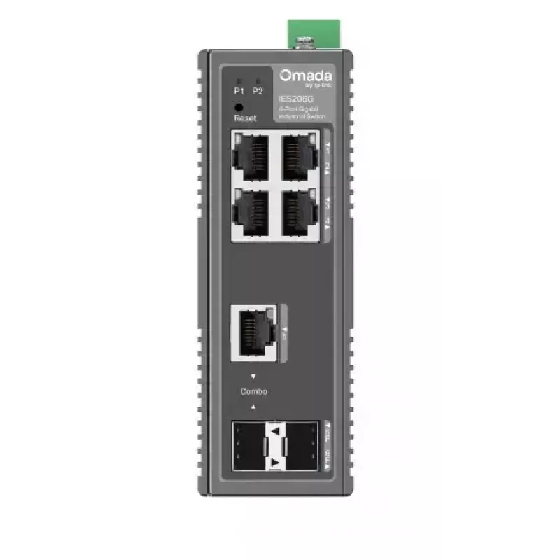 TP-Link Omada IES206G netwerkswitch managed Gigabit Ethernet (10/100/1000) zwart