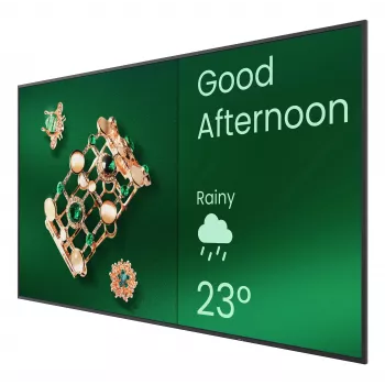BenQ ST4304 digital signage flatscreen 109,2 cm (43 inch) 350 cd/m² 4K Ultra HD zwart ingebouwde processor Android 14 18/7