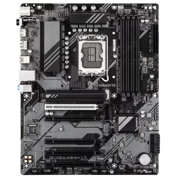 GIGABYTE B760 DS3H WIFI6E GEN5 moederbord - ondersteunt Intel Core 14e gen CPU's, 8+2+1 fasen digital VRM, tot 5600MHz DDR5, 2xPCIe 4.0 M.2, Wi-Fi 6E, 1GbE LAN, USB 3.2 Gen 2x2