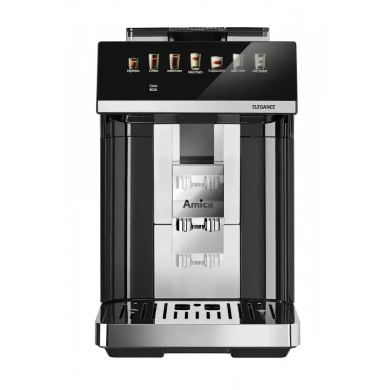 Amica Elegance CM 7011 espressomachine, stalen molen, geïntegreerd melkopschuimsysteem