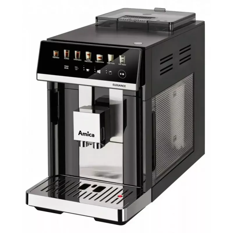 Amica Elegance CM 7011 espressomachine, stalen molen, geïntegreerd melkopschuimsysteem