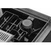 Amica Elegance CM 7011 espressomachine, stalen molen, geïntegreerd melkopschuimsysteem