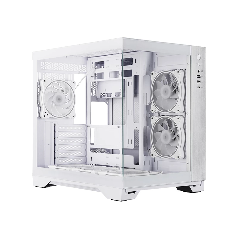 Chieftec GM-30W-TG-OP computerbehuizing Cube wit
