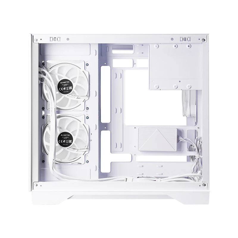 Chieftec GM-30W-TG-OP computerbehuizing Cube wit
