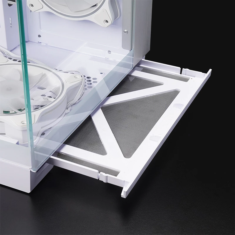 Chieftec GM-30W-TG-OP computerbehuizing Cube wit