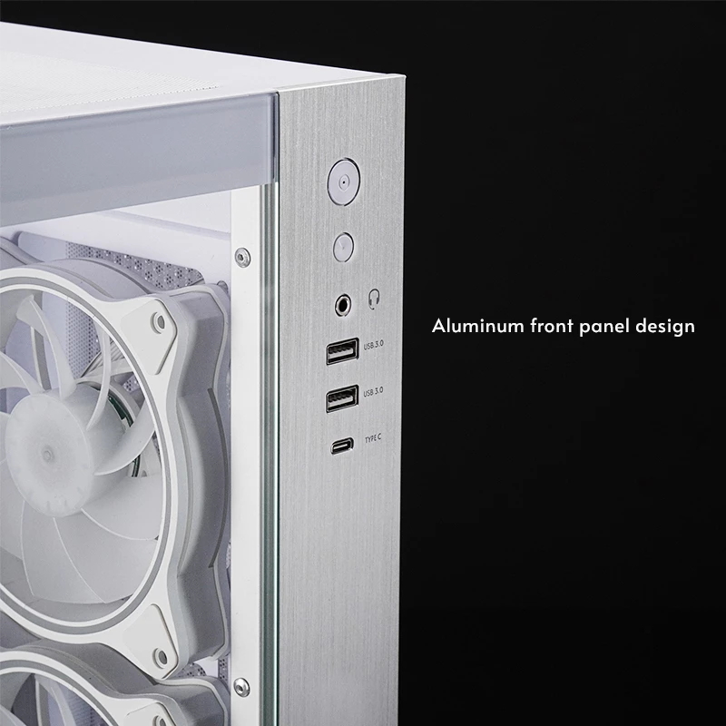 Chieftec GM-30W-TG-OP computerbehuizing Cube wit