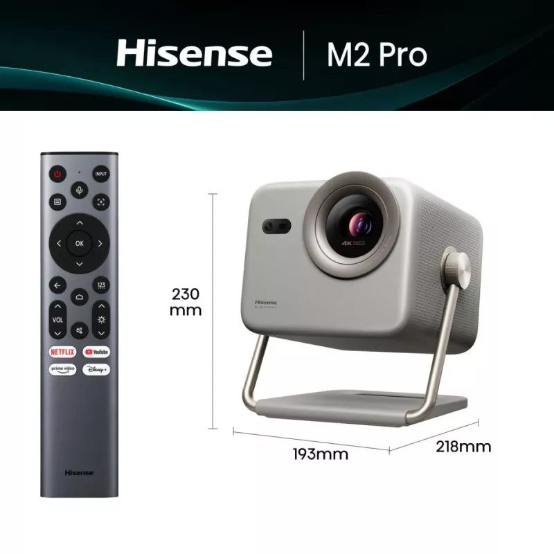 Hisense M2 Pro UHD 4K (3840x2160) 3D grijs