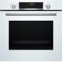 Inbouw-elektrische oven Bosch Serie 6 HBG536EW4 — 71 L, 3400 W, wit, EasyClean, 10 automatische programma's