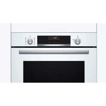 Inbouw-elektrische oven Bosch Serie 6 HBG536EW4 — 71 L, 3400 W, wit, EasyClean, 10 automatische programma's