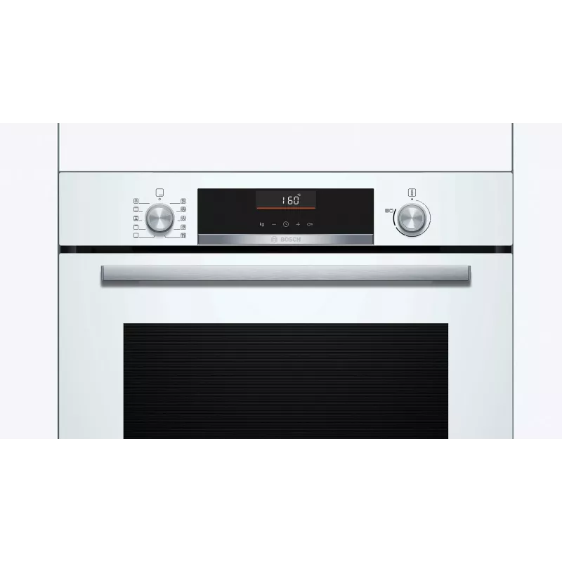 Inbouw-elektrische oven Bosch Serie 6 HBG536EW4 — 71 L, 3400 W, wit, EasyClean, 10 automatische programma's