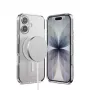 Crong Clear MAG Cover Case met MagSafe voor iPhone 17 transparant CRGCLRMIP1763TRS