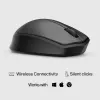 HP 280 Silent draadloze muis, rechtshandig, optisch, RF draadloos, zwart