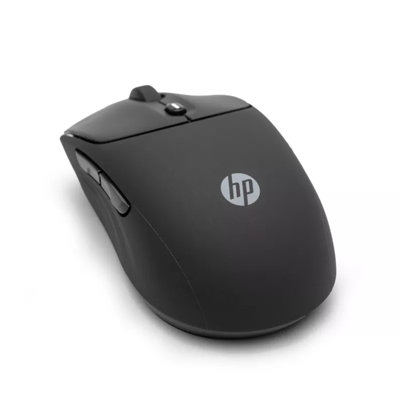 HP 400 Quiet zwart draadloze muis, dubbelhandig, RF draadloos + Bluetooth, 6000 DPI, zwart