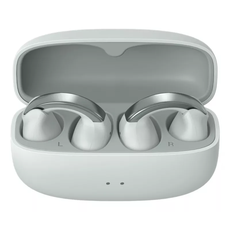 JVC HA-NP1T headset True Wireless Stereo (TWS) ear-clip-on bellen/muziek USB Type-C Bluetooth grijs, zilver