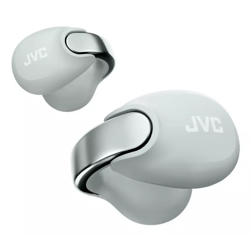 JVC HA-NP1T headset True Wireless Stereo (TWS) ear-clip-on bellen/muziek USB Type-C Bluetooth grijs, zilver