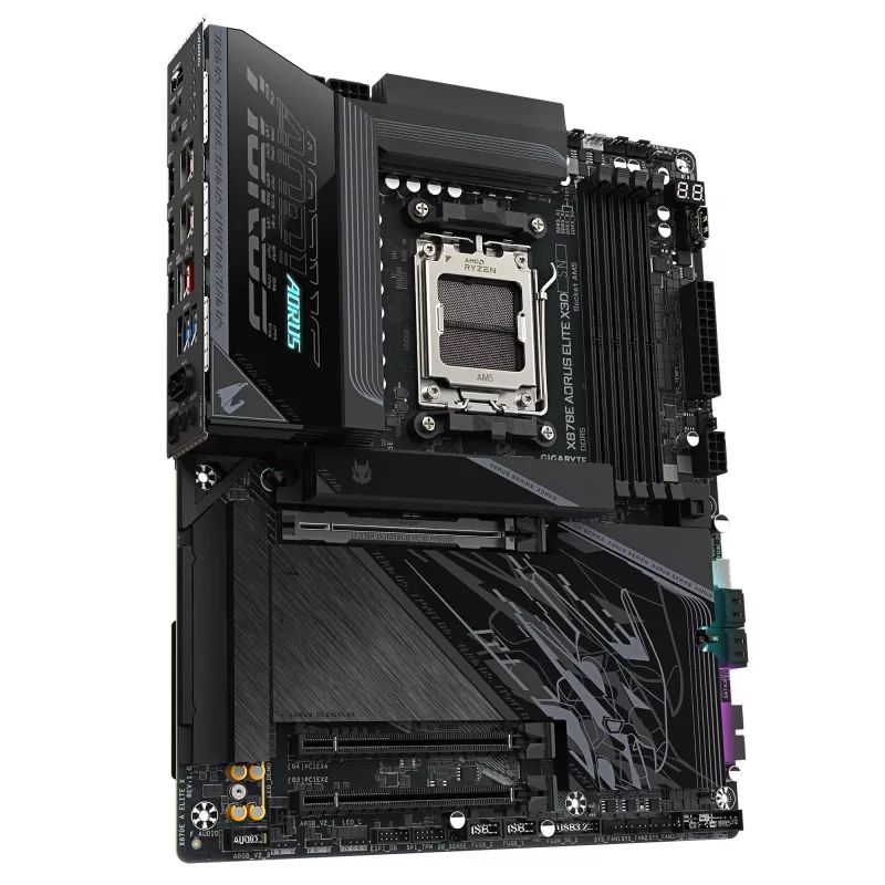 Moederbord GIGABYTE X870E AORUS ELITE X3D, AMD AM5, ATX