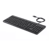HP 150 bedrade toetsenbord, full-size (100%), bedraad, USB, mechanisch, QWERTY, zwart
