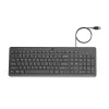 HP 150 bedrade toetsenbord, full-size (100%), bedraad, USB, mechanisch, QWERTY, zwart