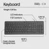 HP 150 bedrade toetsenbord, full-size (100%), bedraad, USB, mechanisch, QWERTY, zwart