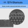 HP 150 bedrade toetsenbord, full-size (100%), bedraad, USB, mechanisch, QWERTY, zwart