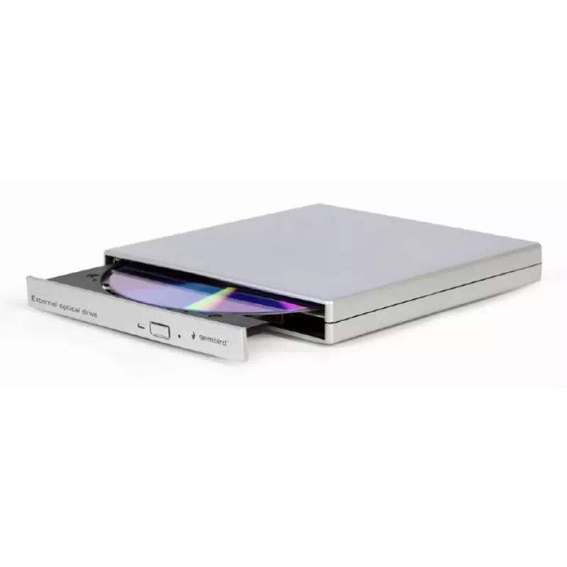 GEMBIRD externe USB-dvd-drive, zilver