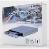 GEMBIRD externe USB-dvd-drive, zilver