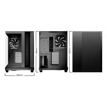 PC-behuizing be quiet! Light Base 500 Midi Tower zwart