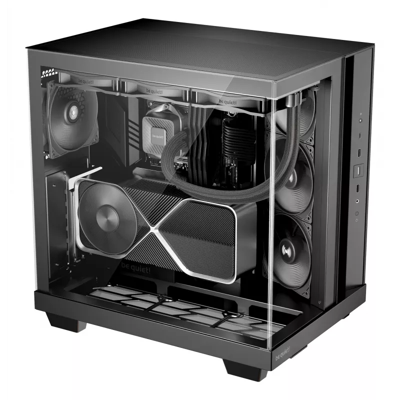 PC-behuizing be quiet! Light Base 500 Midi Tower zwart