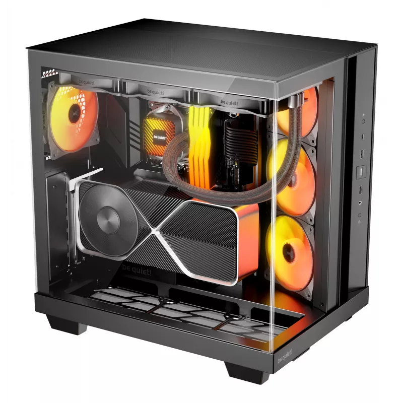 PC-behuizing be quiet! Light Base 500 LX zwart Midi Tower ATX 3x 120mm ventilatoren