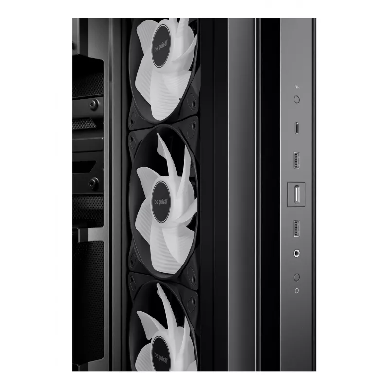 PC-behuizing be quiet! Light Base 500 LX zwart Midi Tower ATX 3x 120mm ventilatoren